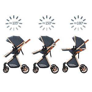 Kereta Dorong Bayi 2-in-1 Ring - Lightweight Foldable Baby Stroller Compact ulasan dan harga