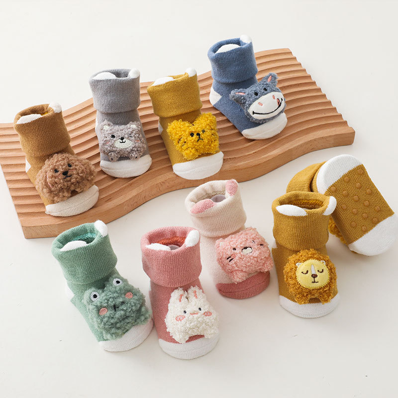 Kaus Kaki Hewan Kartun Lucu Ba - Unisex Baby Socks Non Slip ulasan dan harga