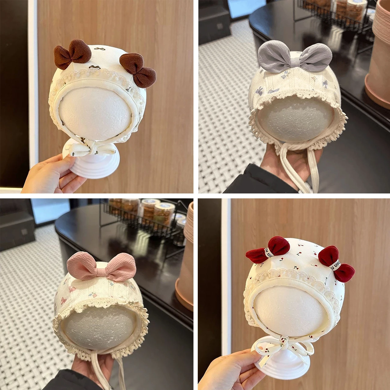 Topi Pelindung Telinga Bayi de - Infant Beanie Hat With Ears ulasan dan harga