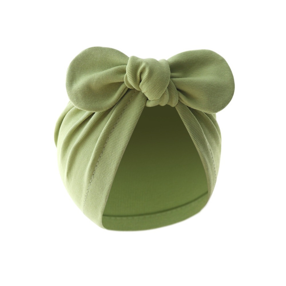 Topi Simpul Bunga Lucu Topi Te - Infant Beanie Hat With Ears ulasan dan harga
