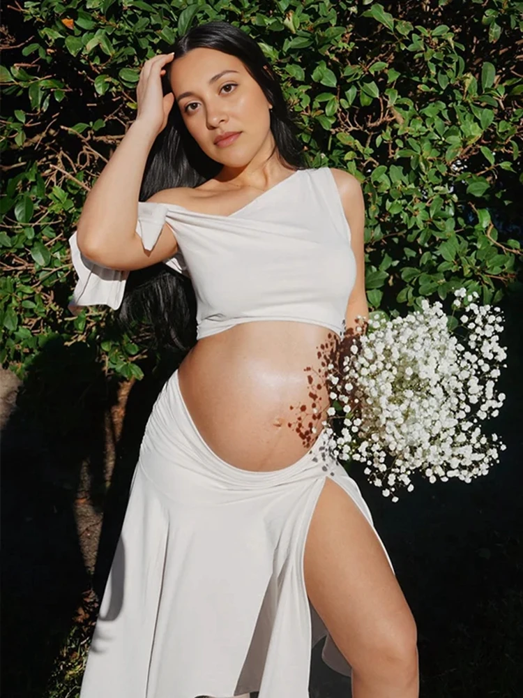 Gaun Hamil Off Shoulder untuk  - Maternity Wear ulasan dan harga